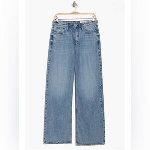 RAG & BONE Viral Cloud Lori Jean wide leg denim size 30